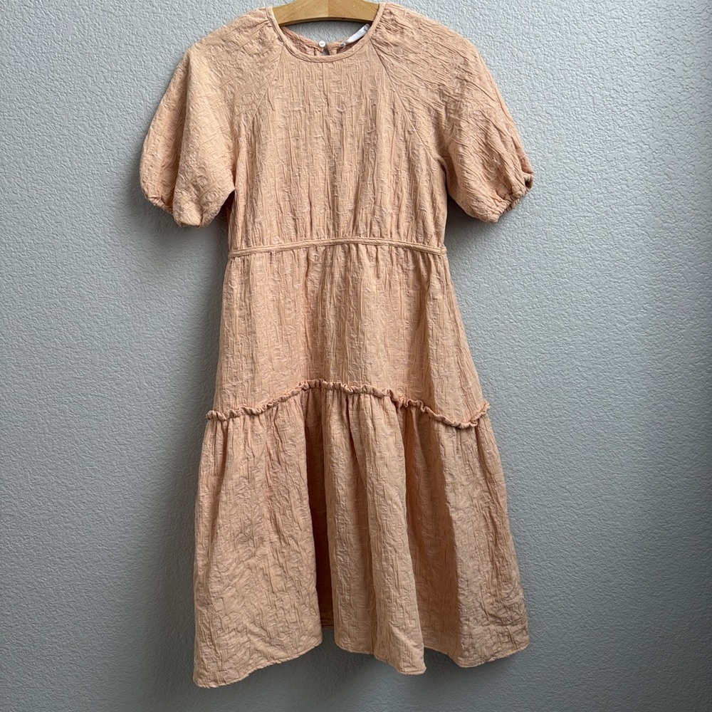 Zara Girls Peach Dress size 13/14